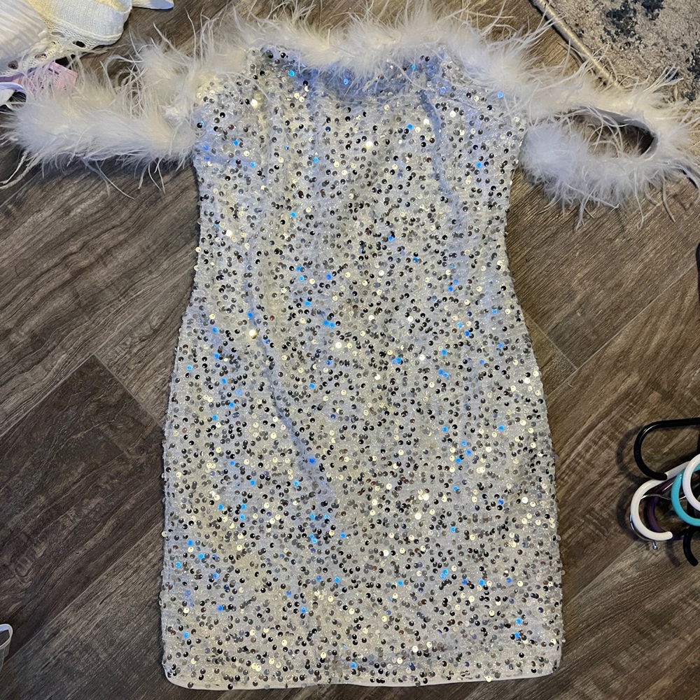 Feather dress